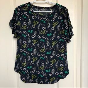 Van Heusen Printed Floral Blouse